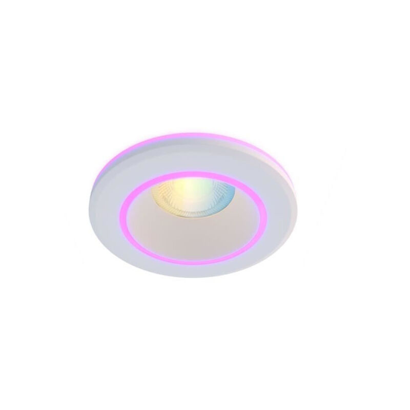 Calex - Spot encastrable led smart halo downlight - 500 ml - Blanc