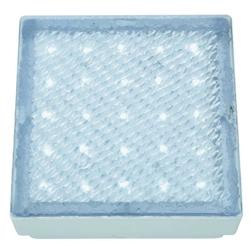 Outdoor - Grand éclairage de sol carré extérieur à led blanc IP68 - Searchlight