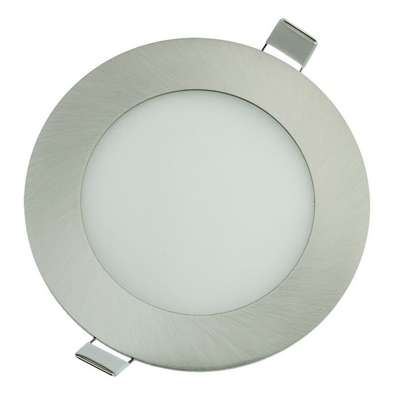 Digilamp - Spot Encastrable Led Inox Downlight Panel Extra-plat 6w Blanc Neutre 4000k Digilamp - Spot Encastrable Led Inox Downlight Panel Extra-plat 6w Blanc Neutre 4000k