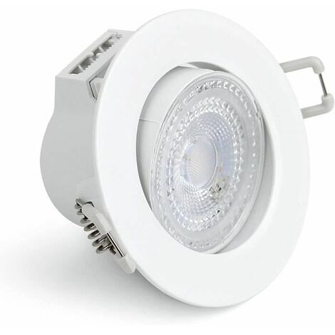 Spot LED Encastrable Dimmable 230V 5W 500LM, Spot LED 3000/4000/6000K,  Éclairage de plafond Orientable