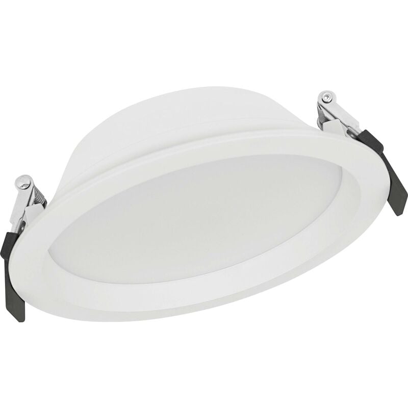 Spot led encastrable pour salle de bains Ledvance 4058075091450 downlight alu 14 w blanc neutre blanc D632231