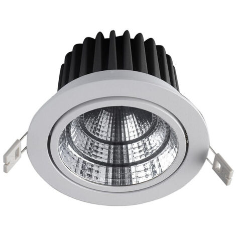 Spot encastrable LED West Italux blanc TS05136 15W 1320LM 3000K S.WH
