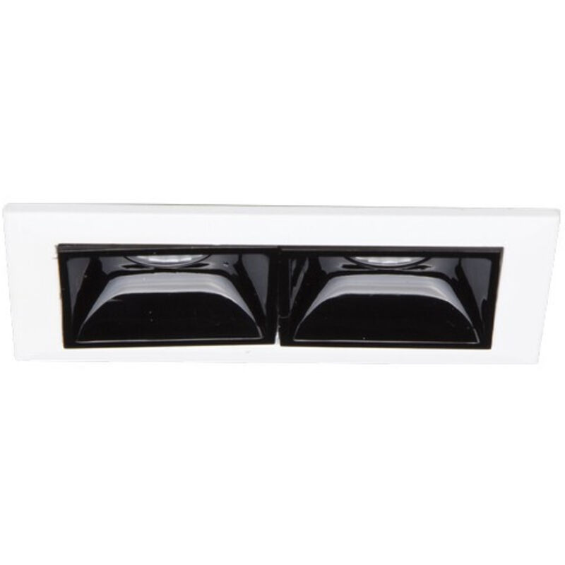 Ideal Lux - Downlight encastré noir, 4000K, 6W Ideal Lux - Downlight encastré noir, 4000K, 6W