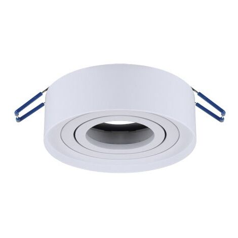 Spot Encastrable Orientable BLANC pour Ampoule GU10 - SILUMEN