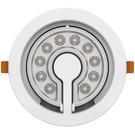 Spot Encastrable Orientable Led 20W 4000k Rond GEMNI professionnel cabinet dentaire - Digilamp