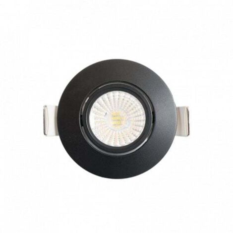 Spot encastrable orientable LED 6W – Température de couleur 2700/3000/4000K – IP65 étanche – Angle d’éclairage 60° – Ø 85 x 32 mm – Woltz - RE2020