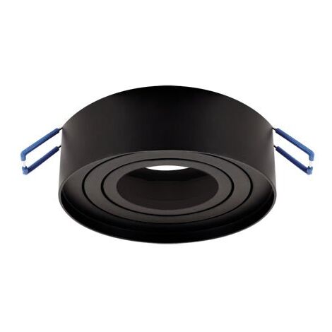 Spot Encastrable Orientable NOIR pour Ampoule GU10 - SILUMEN