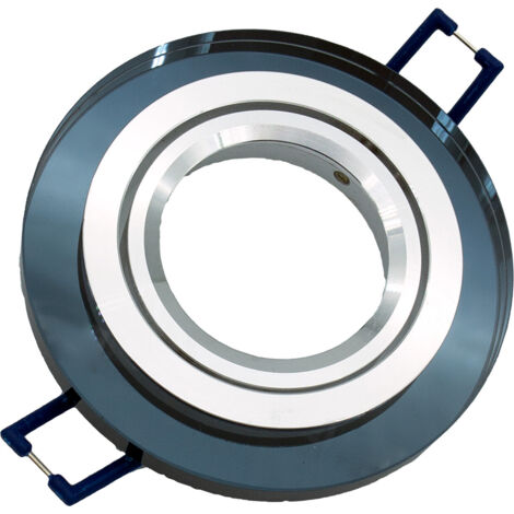 Spot encastrable orientable verre noir GU10 ID-1039