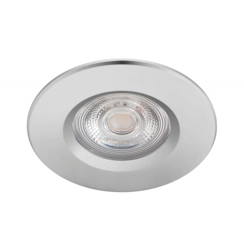Philips - Pack 3 led Downlight 'Dive' Rond 5,5W 410Lm Chromé 2700K IP65 [PH-929002527122]