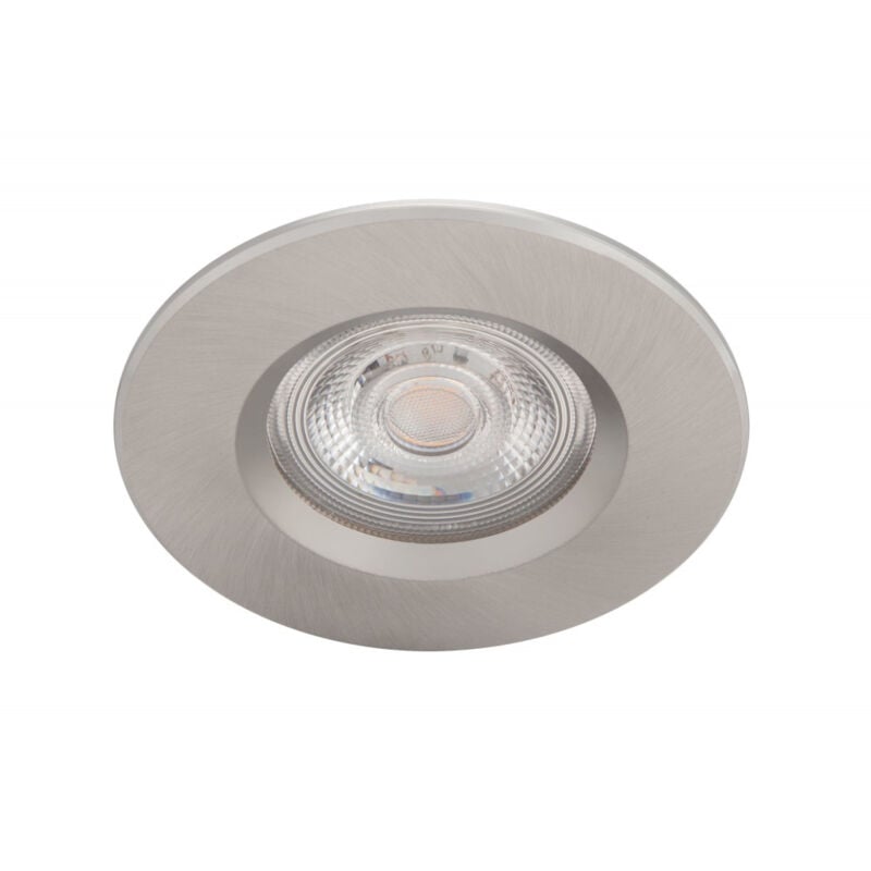 Philips - Pack 3 led Downlight 'Dive' Rond 5,5W 350Lm Plaqué Nickel 2700K IP65 [PH-929002374122]