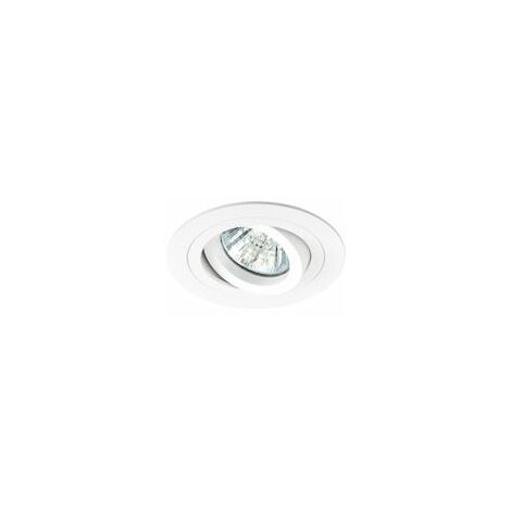 spot encastrable - rond - europole be best alu16 - culot gu10 - blanc - europole 26210