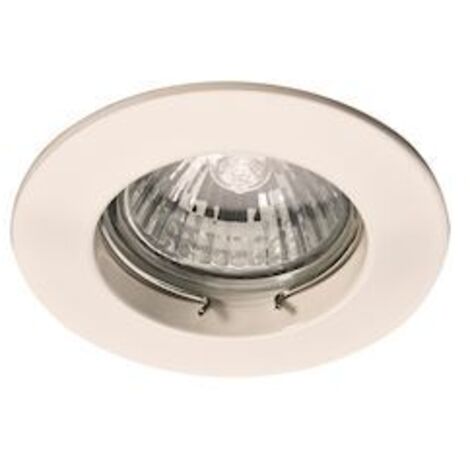 spot encastrable - rond - europole be better - culot gu10 - blanc - fixe - bague - europole 2300