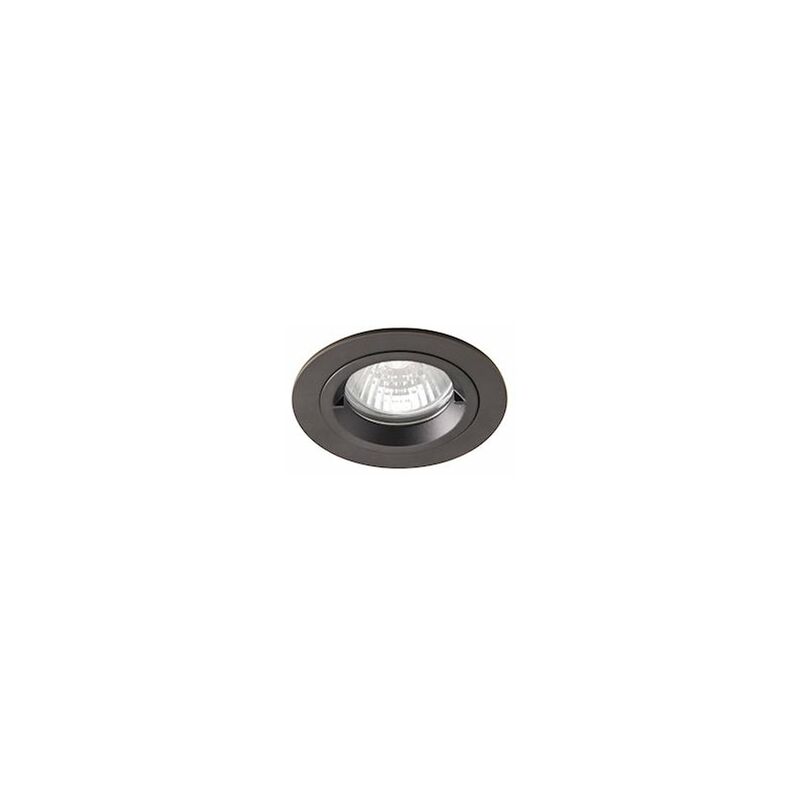 Spot encastrable - rond Europole be better - culot gu10 - noir - fixe - ip44 Europole 234405