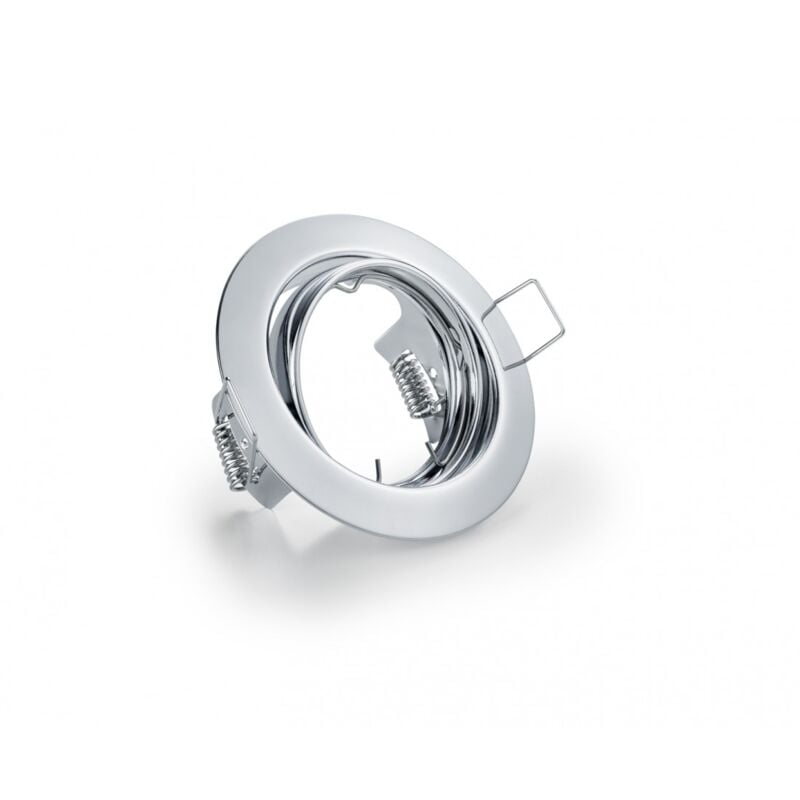 Iperbriko - Spot Encastrable Rond Jura 1xGU10 Chrome Ø8 cm Trio Lighting