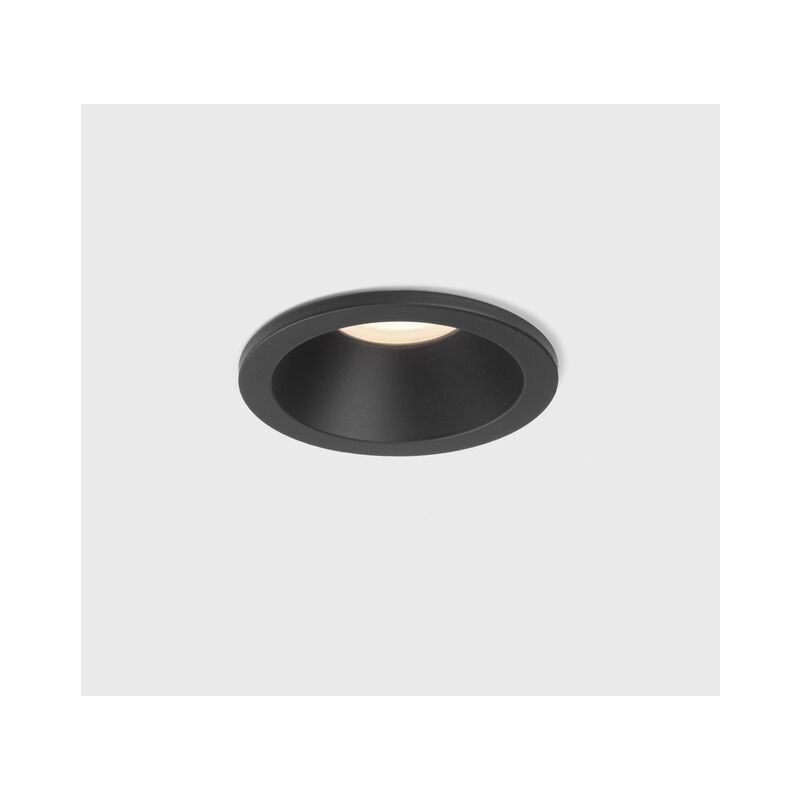 Minima Round Fixed Spot encastré - diamètre 8,5 cm - profondeur d'encastrement 11 cm - IP65 - GU10 - noir - Astro