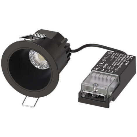 Spot encastrable salle de bain 10W dimmable – Température de couleur 2700K/3000K/4000K – Résistant à l'eau IP65 – Ø80mm profondeur 40mm - RE2020