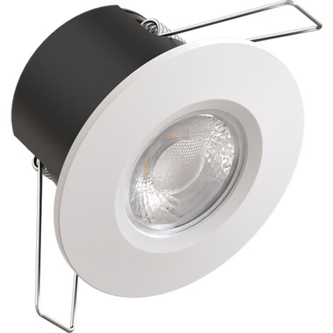 Spot encastrable salle de bain 6W dimmable – CCT 3000K/4000K – IP65 pour espaces humides – Ø80mm, hauteur 49mm, 550-580Lm - S0110690D
