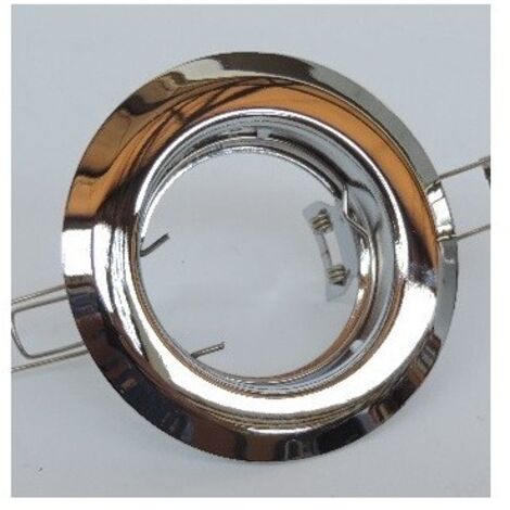 Spot encastré Ø 83mm fixe finition chrome pour lampe MR16 GU5.3 50W max 12V (non incl) IP20 DEKO LIGHT 442052