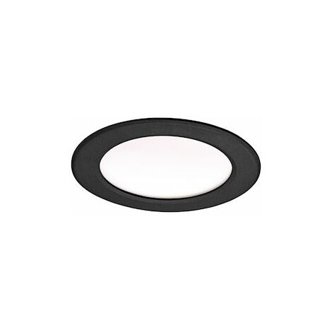 spot encastré à led - aric - flat-iso - 13w - cct - 3-4000k - noir - aric 50702