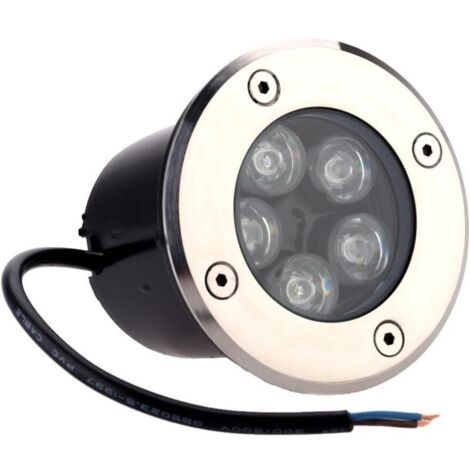 Spot encastré à LED extérieur, spot de paysage à LED 5W pour chemin de cour