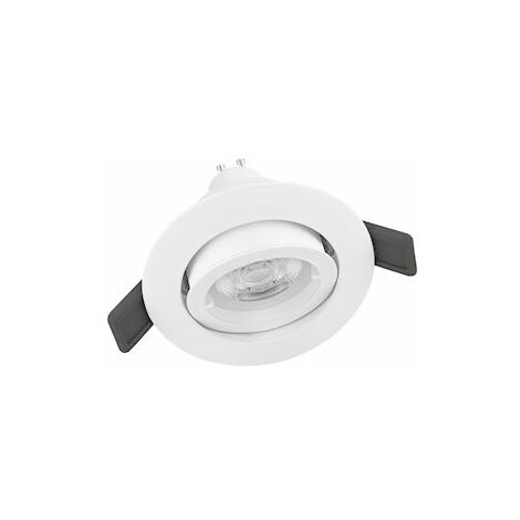 spot encastré à led - osram ledvance - gu10 - 9.5w - 4000k - 575 lm - blanc - dimmable - osram 607477