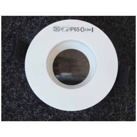 Spot encastré alu blanc rond Ø 93mm fixe pour module Play LEDS C4