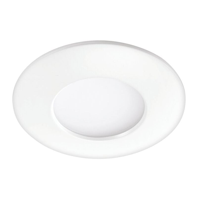Spot encastré led - Aquaflat Aric 6 w - 540 lm - 4000 k - Fixe - Blanc