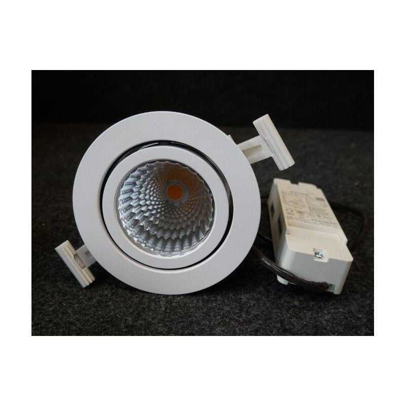 Philips - Spot encastre blanc rond orientable ø 130x265mm led integree 11.9W 3000K 1750lm 230V non-dimmable Luxspace Accent