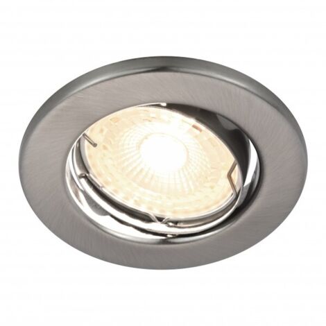 Spot encastré Canis 2700K 3-Kit Nickel Dimmable et orientable