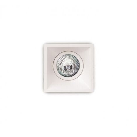 Spot encastré carré crème GU5.3 50W Maxlight Tech.