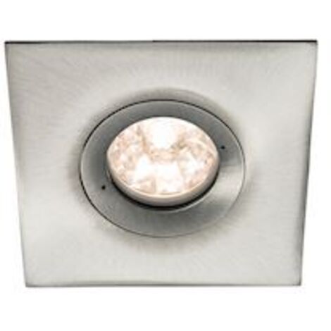 spot encastré - carré - europole be best design - culot gu10 - alu - fixe - europole 246533
