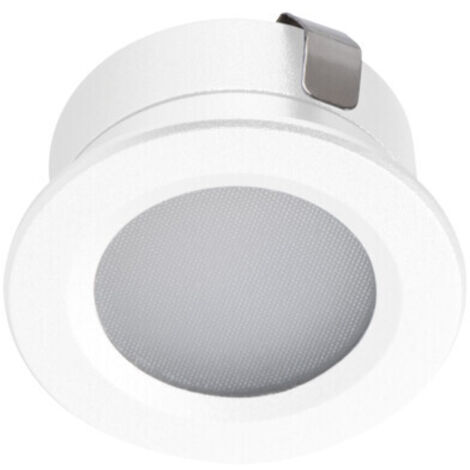 Spot encastré étanche rond blanc LED 1W IP65 Kanlux