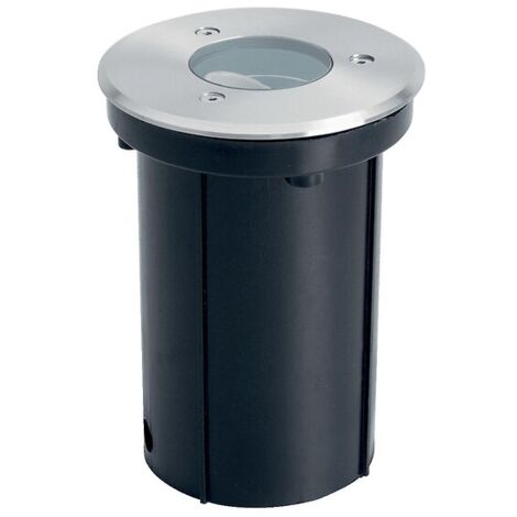 Spot encastré extérieur de sol carré à équiper max. 50 W GU10 110x110 mm IP65-IK08 - ASLO