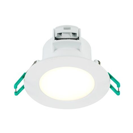 SPOT ENCASTRE FIXE LED BLANC CHAUD 3000K IP65 6,5W - BLANC - SYLVANIA