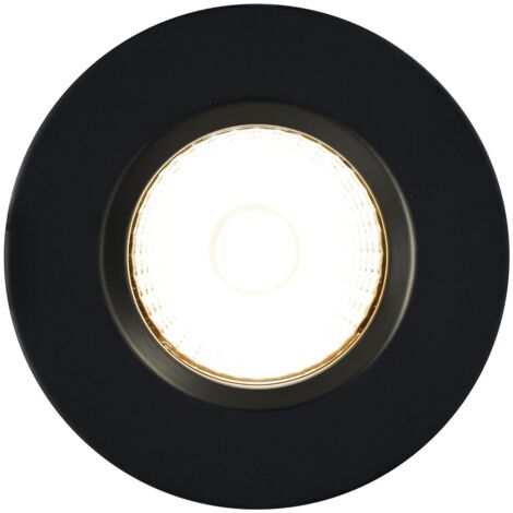 Spot encastré FREMONT 3-Kit Métal Noir, H.5.4 - IP65 2700K- LED Module /Nordlux Intérieur