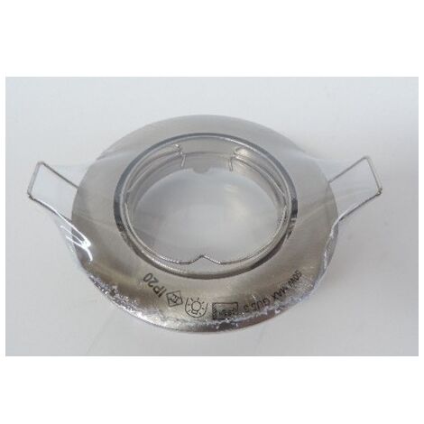 Spot encastré 'GUERNESEY' basculant - TBT - Alu brossé PROLAMP 106040