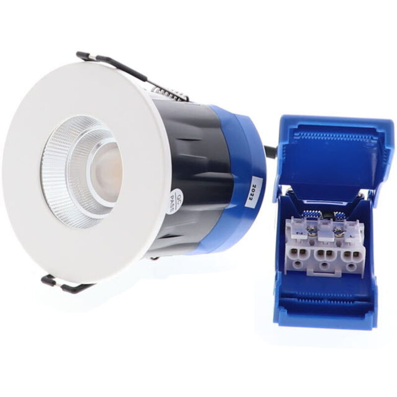 Spot encastré Indigo Downlight - 5W - ø82 - Blanc - Avec ampoule Spot encastré Indigo Downlight - 5W - ø82 - Blanc - Avec ampoule