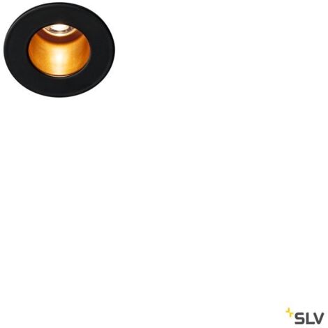 Spot encastré intérieur HORN MINI noir/or LED 12W 3000K - SLV - 1000917