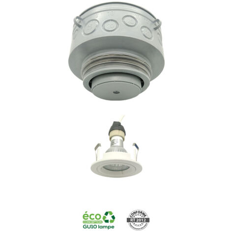 SPOT ENCASTRE JUPITER DAL LED 5W SH 3K BLANC AEROSPOT 240501