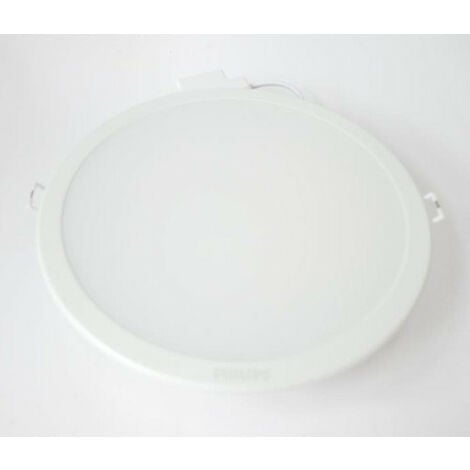 Spot encastre LED 22W downlight ultra-plat rond blanc Ø 225x45mm 3000K 1900lm 110° 230V non-dimmable Ledinaire Philips