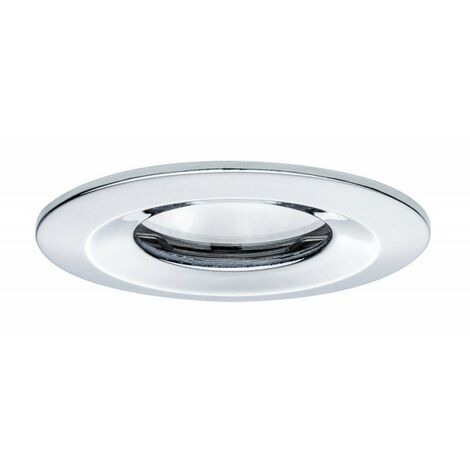 Spot encastré LED Coin Slim - Chromé - 6.8W - 2700K - IP65 - Dimmable - Avec ampoule