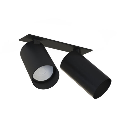 Spot encastré LED double Nowodvorski MONO noir 7834