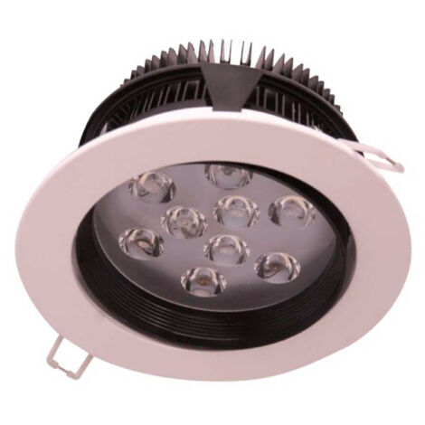 Spot encastré LED rond 9W 700lm Ø13cm Eilen