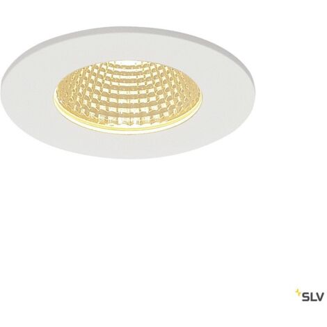Spot encastré Led SLV Patta 12W 3000K 910lm IP65 blanc 114421
