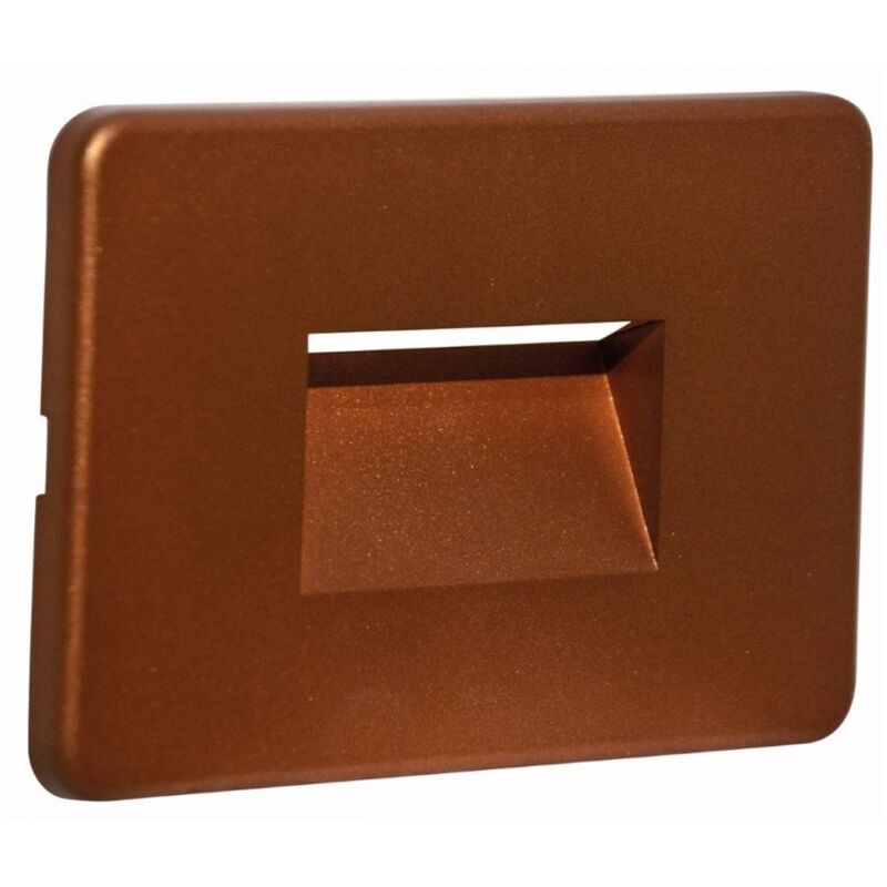 Spot encastré led top light intro co 2w cct 100lm ip65 230v en polycarbonate rouille