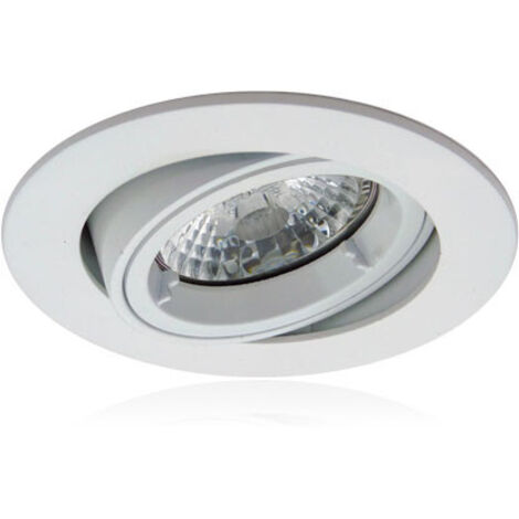 SPOT ENCASTRE MBA IP65 NF 6W 120° 3000K DIM BLANC AEROSPOT 147721