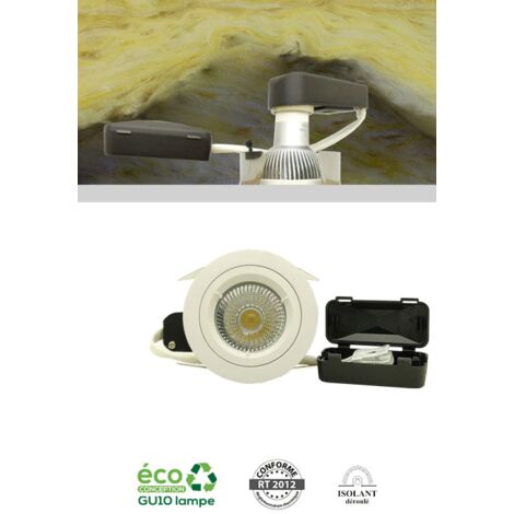 SPOT ENCASTRE MERCURE OSB Kit IP65 6w SLI 4K CHR AEROSPOT 351759