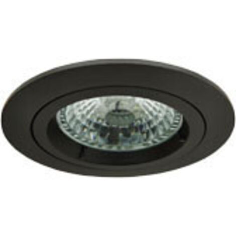 SPOT ENCASTRE MERCURE RIV LED 6W SLI 4K NOIR AEROSPOT 151956