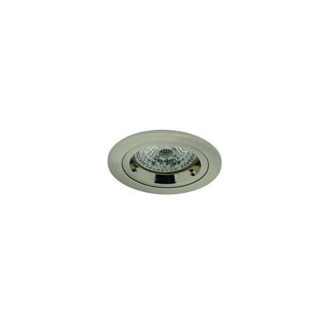 SPOT ENCASTRE MERCURE SLIM IP65 6W 120° 3000K ACIER BROSSE AEROSPOT 150543