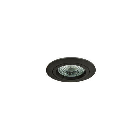 SPOT ENCASTRE MERCURE SLIM IP65 6W 120° 4000K DIM NOIR AEROSPOT 150539